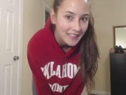 Супер милый стриптиз студентки